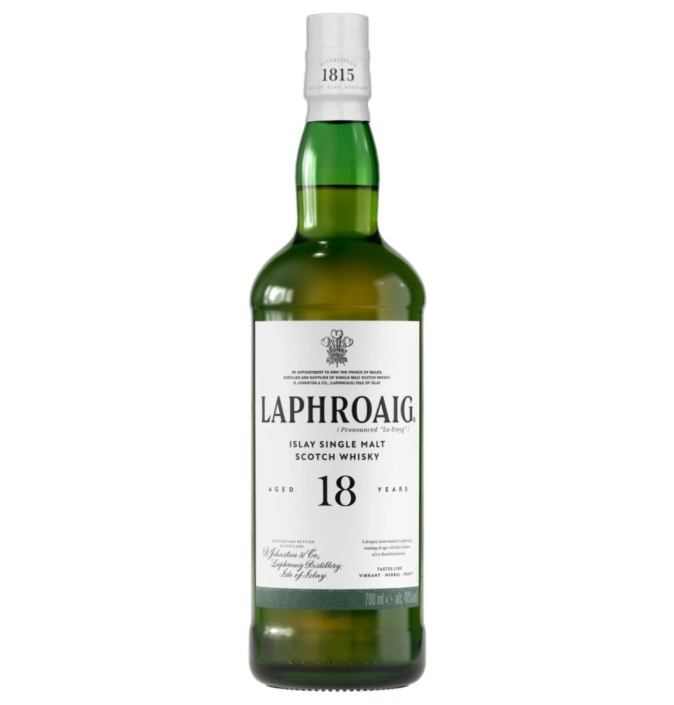 Laphroaig 18 year old