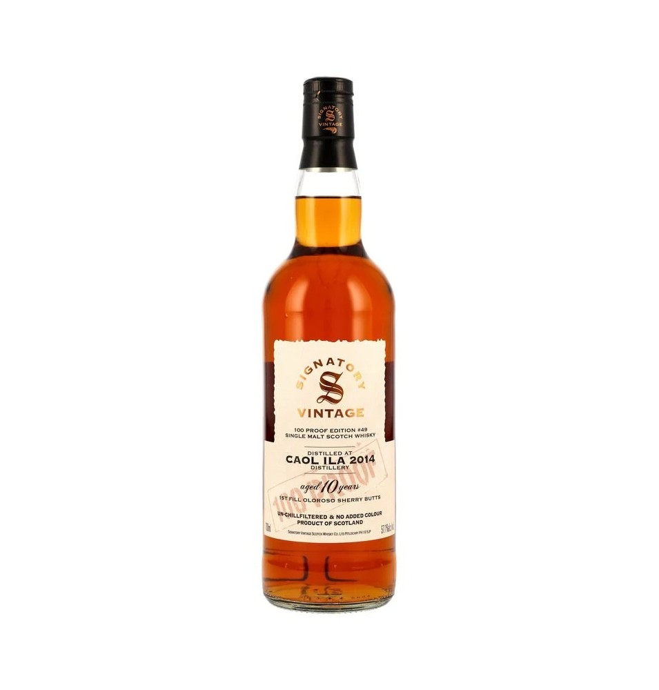 Caol Ila Signatory 100 proof n°49