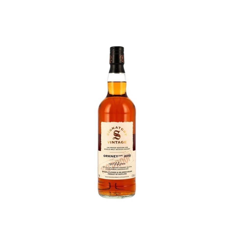 Orkeney Signatory 100 proof n°38