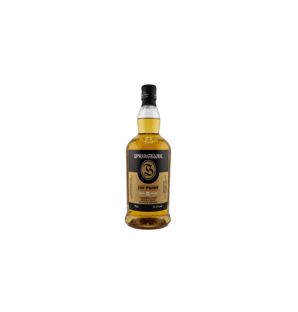 Springbank 5 year old 100 proof