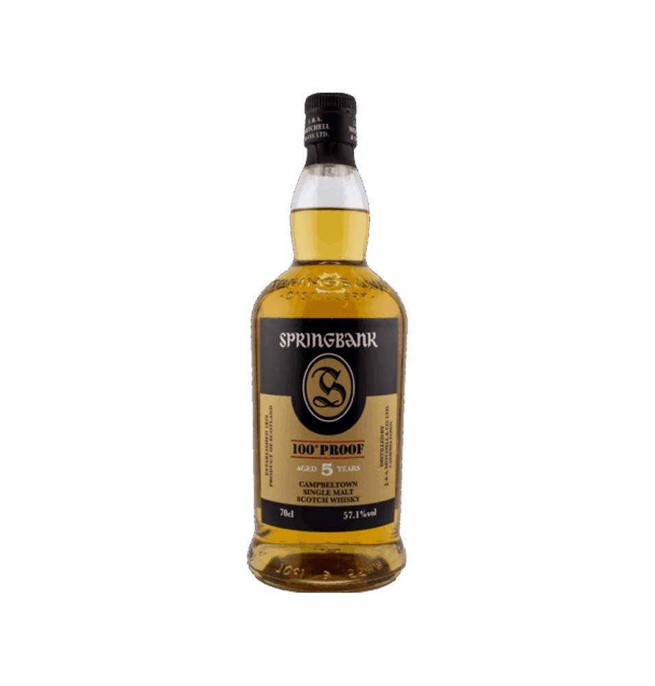 Springbank 5 year old 100 proof