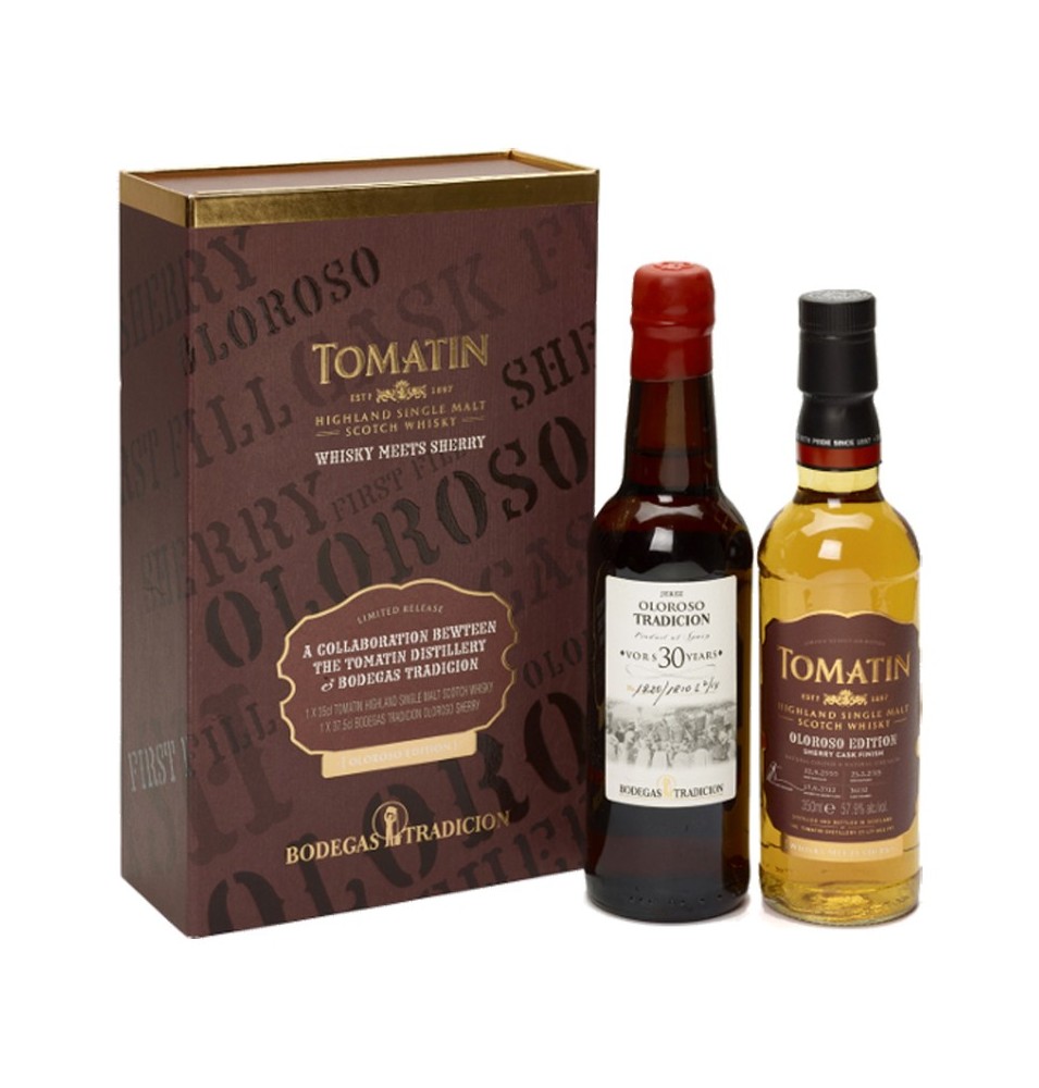 Tomatin meets Sherry 2 x 35cl.