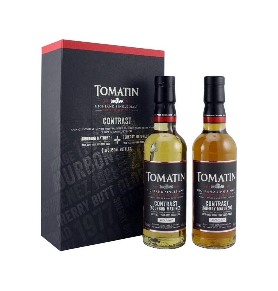 Tomatin Contrast 2 x 35cl.