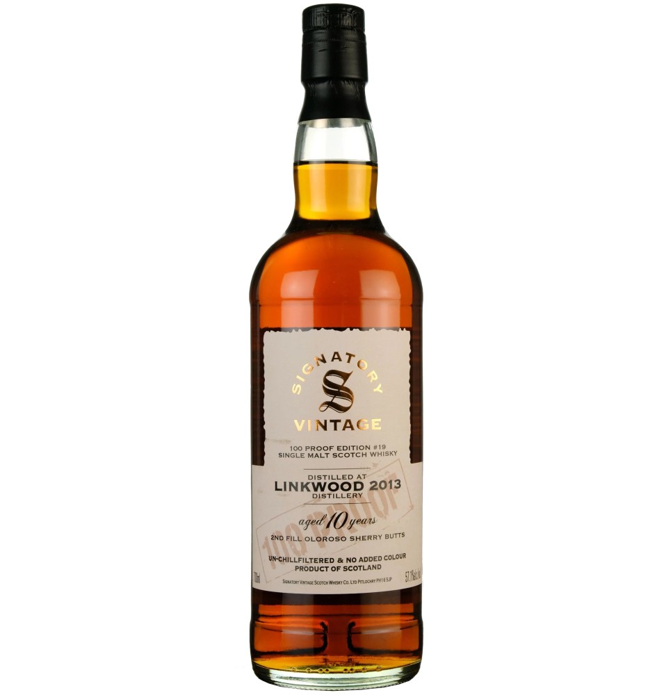 Linkwood Signatory 100 proof n°19