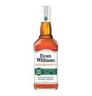 Evan Williams Bottles in Bond White