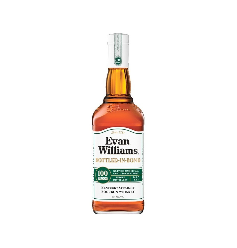 Evan Williams Bottles in Bond White