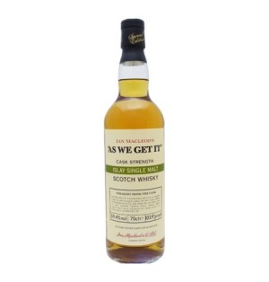 As we get it Islay