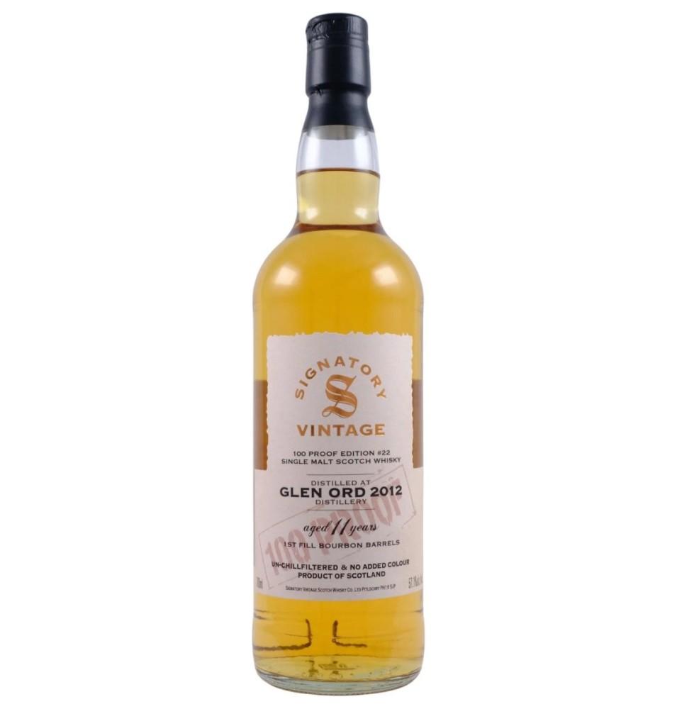 Glen Ord Signatory 100 proof n°22 Glen Ord Signatory 100 proof n°22