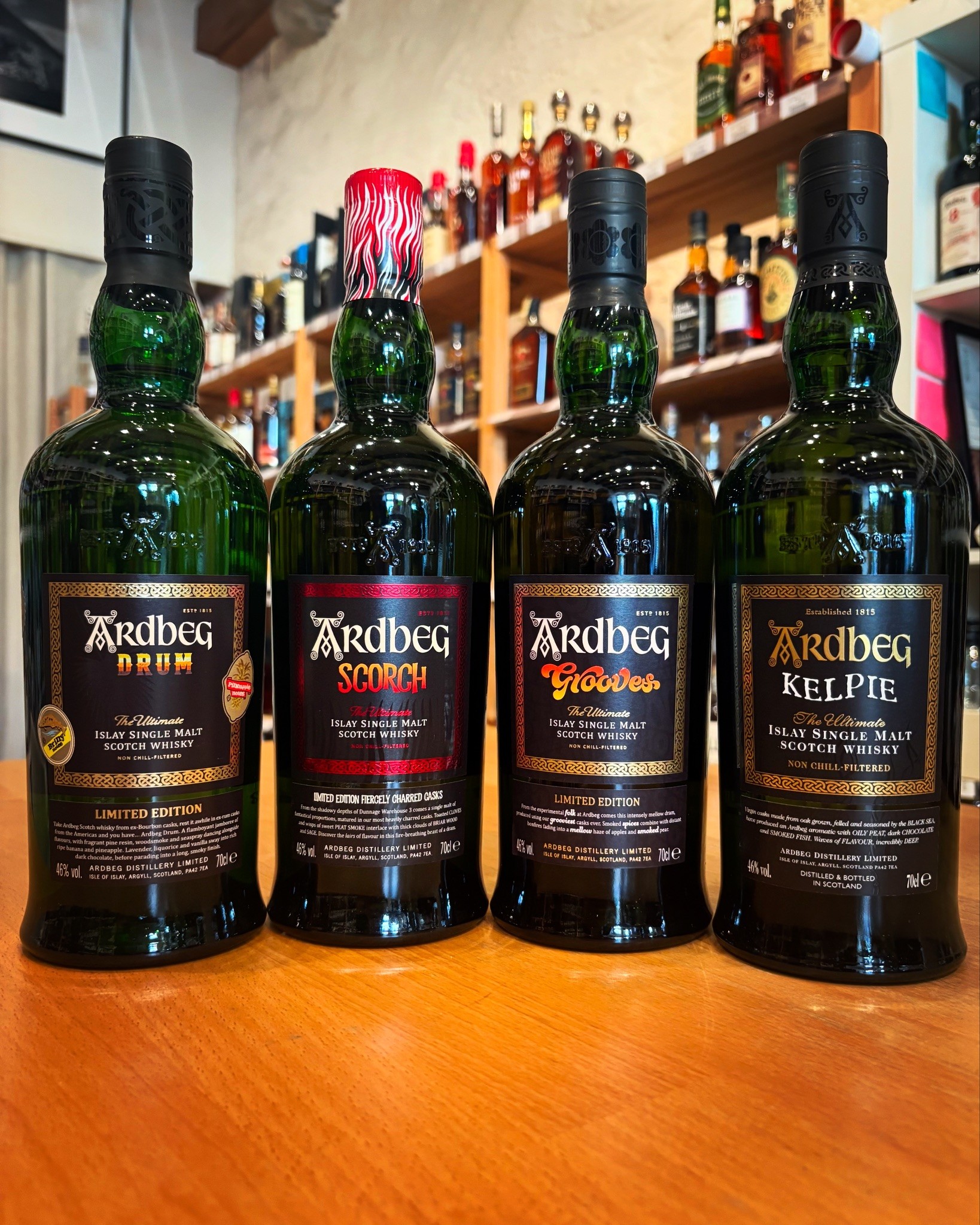 Bouteilles mythiques de Ardbeg